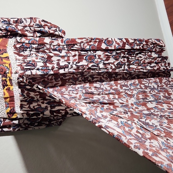 Mi Ami Kimono Cardigan Panther Large XL Floral - Picture 2 of 11